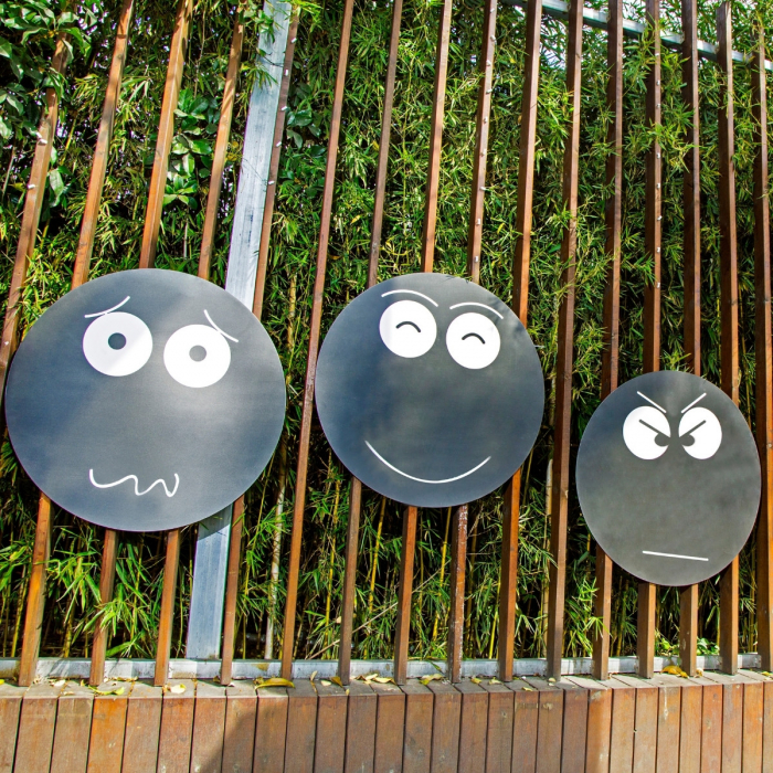 Outdoor-Spieltafel Emotionen, 5er Set